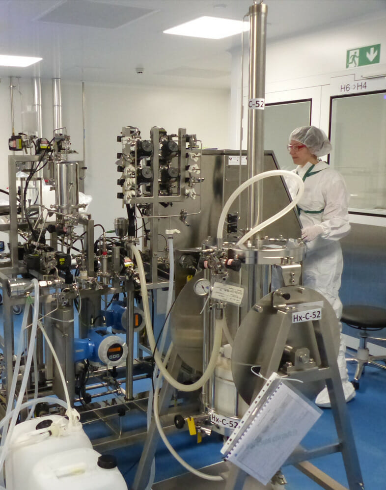 Biomolmecule developement and purification at Axplora