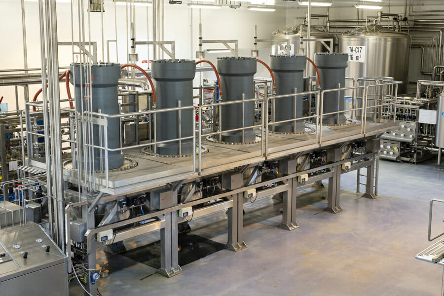 Axplora omega 3 cGMP purification plant in Mourenx